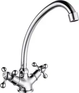 Смеситель для кухни GROSS AQUA Yota с тонким поворотным изливом (3088039С - B03)