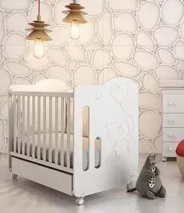 Кроватка детская Micuna Globito 120х60 white