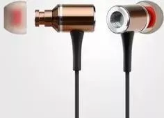 Наушники Cowon EM2 copper silver