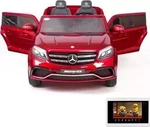 Детский электромобиль Harleybella Mercedes Benz GLS63 LUXURY 4WD 12V MP4 - Blue - HL228-LUX-MP4