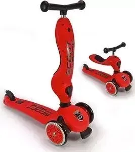 Самокат Scoot and Ride с сиденьем HighwayKick (2 в 1) Red (1186507/цв 1186512)
