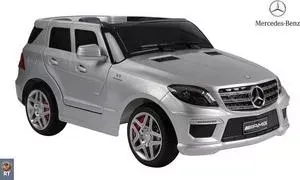 Электромобиль RT ML63 Mercedes-Bens AMG 12V R/C silver с резиновыми колесами