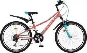 NOVATRACK 24" VALIANT сталь.рама 10" коралловый 24SH18V.VALIANT.10CRL8