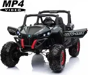Электромобиль XMX Black Carbon UTV-MX Buggy 12V MP4 - 603-BLACK-PAINT-MP4
