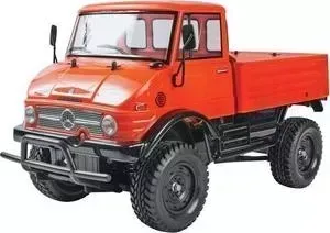 Радиоуправляемый трагги Tamiya XB Unimog 406 (CC-01) Orange 4WD RTR масштаб 1:10 2.4G