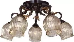 Потолочная люстра IDLamp 474/5PF-Blackpatina