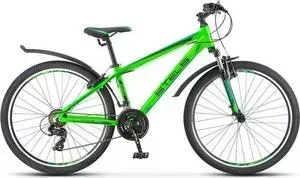 Велосипед STELS Navigator-620 V 26" V010 19" Неоновый-зеленый/черный