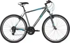 Велосипед STINGER 28" Campus Std 56 серый TX800/M310/EF510