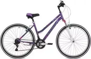 Велосипед STINGER 26" Latina 17" фиолетовый TY21/TZ30/TS38