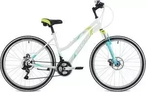 Велосипед STINGER 26" Latina D 15" белый TY21/TZ30/TS38