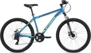 Велосипед STINGER 27.5" Aragon 16" синий TY30/TY300/TS38