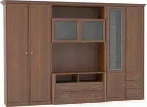 Гостиная Шатура Tiffany Орех Композиция №1 364077