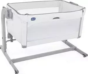 Кроватка детская CHICCO Next2Me Magic White Snow 100066