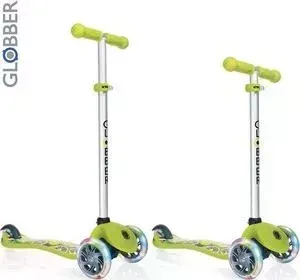 Самокат Y-Scoo GLOBBER PRIMO Fantasy с 3 светящимися колесами FRUITINESS Lime green (6551)