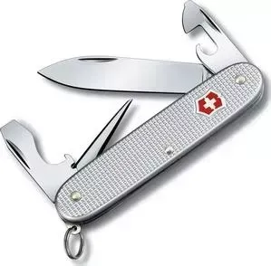Нож Victorinox Pioneer 0.8201.26 (93мм, 8 функций, алюминиевая рукоять, серебристый)