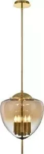 Подвесная люстра Crystal Lux Milagro SP4 A Gold