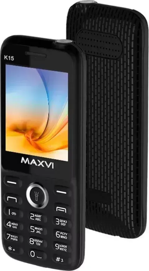 Мобильный телефон MAXVI K17 черный цвет