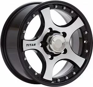 Диск автомобильный СКАД ТИТАН Титан 7X16/6X139.7 ET0 D109.7 Алмаз
