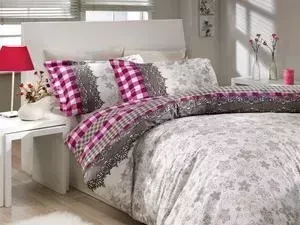 Комплект постельного белья Hobby home collection Семейный, поплин, Serena, фиолетовый (1501000170)