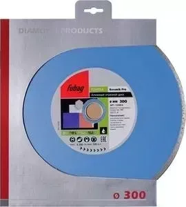 Диск алмазный FUBAG 300х30/25.4мм Keramik Pro (13300-6)
