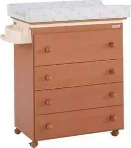 Комод Micuna пеленальный B-947 honey матрасик beige bears