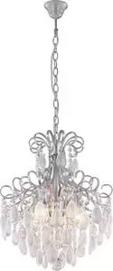 Подвесная люстра Crystal Lux Sevilia SP4 Silver