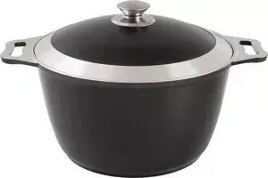 Кастрюля KUKMARA 8 л (к81 черная)