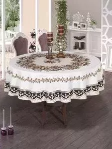 Скатерть Do and Co гобелен жаккард пано Gul Lux 160q (9232)