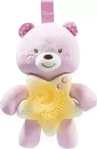Игрушка-подвеска CHICCO "Медвежонок" розовый, 0+ 90750