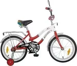 NOVATRACK 16" Z Зебра красно/белый 107086 165ZEBRA.RD6