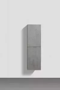 Пенал BELBANGO Luce 40x170 stucco cemento (LUCE-1700-2A-SC-SCM)