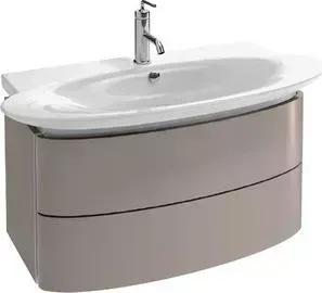 Тумба с раковиной JACOB DELAFON с Presquile 100x50x45,2 см, серый титан (EB1104-N21, E4436-00)