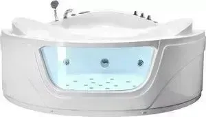 Акриловая ванна GEMY 165x165 с гидромассажем (G9247 K)