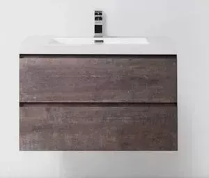 Тумба с раковиной BELBANGO с Luce 90x50 Stone (LUCE-900-2C-SO-PT, BB900AB)