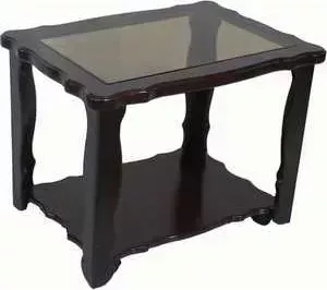 Стол журнальный Мебелик Комфорт 1С, махагон