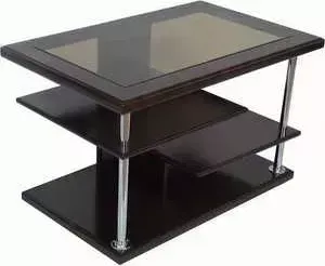 Стол журнальный Мебелик Комфорт 3С, махагон