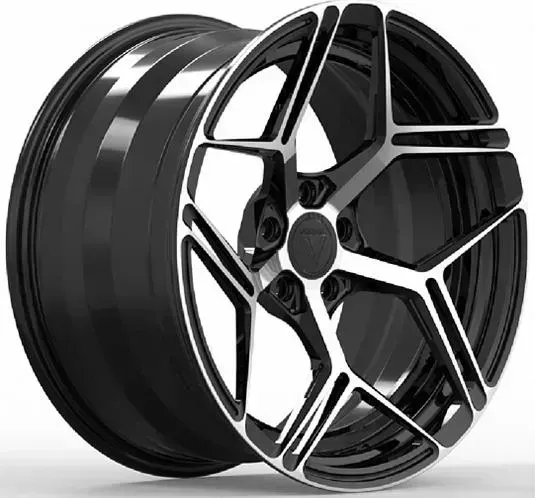 Диск автомобильный VISSOL F-954R 11.5X21/5X120 ET26 D74.1 SATIN_BLACK
