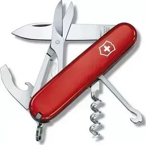 Нож Victorinox Compact 1.3405 (91мм 15 функций, красный)