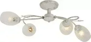 Потолочная люстра IDLamp 874/4PF-Whitepatina