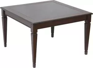 Стол журнальный Мебелик Васко В 80С темно-коричневый