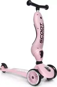 Трехколесный самокат Scoot&amp;Ride с сиденьем HighwayKick 1 (Seat) (нежная роза) Scoot&amp;amp;Ride с 1