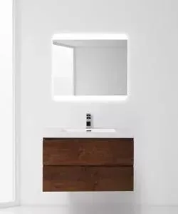 Мебель для ванной BELBANGO Luce 90x50 Polissandro