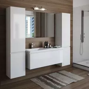 Мебель для ванной Эстет Dallas Luxe L 120 белый