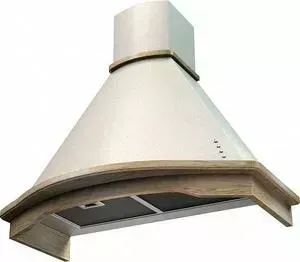Вытяжка KRONA GRETTA CPB 900 золотой структурный