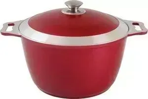 Кастрюля KUKMARA 8 л (к81б бордо)