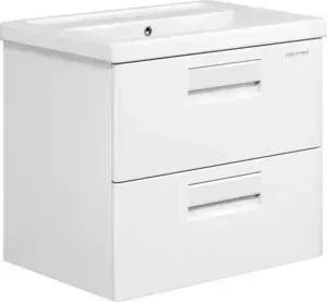 Тумба с раковиной EDELFORM с Колоре 60,5x40,5 белая (1-845-00-FST60, 31731)