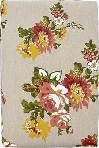 Штора Arloni готовая Флауэрс оранж 160x260 см (7014)