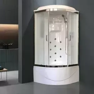 Душевая кабина Royal Bath NRW 90х90х225 стекло шиншилла (RB90NRW-C-CH)
