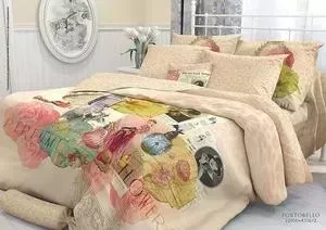 Комплект постельного белья Verossa Constante 1,5 сп, перкаль, Portobello с наволочками 50x70 (706991)