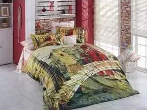 Комплект постельного белья Hobby home collection Евро, поплин, 3D Venezia, (1501000938)